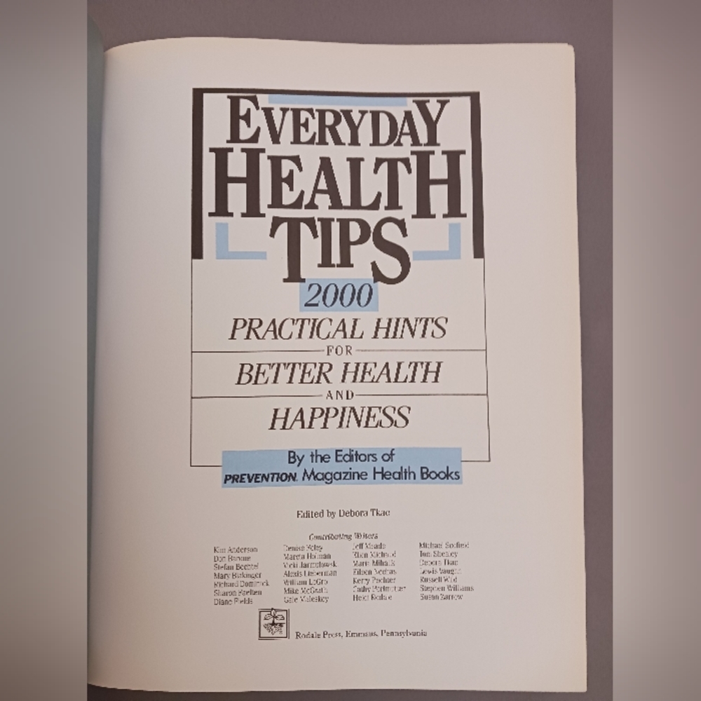 Everyday Health Tips - Picture 5 of 12
